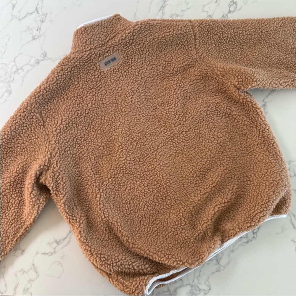 Parke Snap Pullover Fleece - Tan - Size S/M - Picture 5 of 5